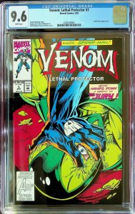 Venom: Lethal Protector #3 Direct Edition (1993) - CGC 9.6 - Cert#4256299003
