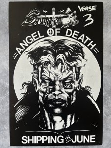 Saint #2 (1995) Kick Ass Comics Signed Christopher Eisert VF/NM Indie B/W