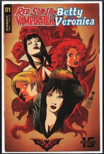 Red Sonja and Vampirella Meet Betty and Veronica #1 Cover B (2019) Vampirella