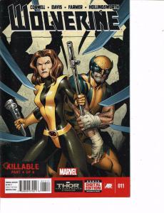 Lot Of 2 Comic Books Marvel Wolverine #11 and #9 Ironman Thor ON9