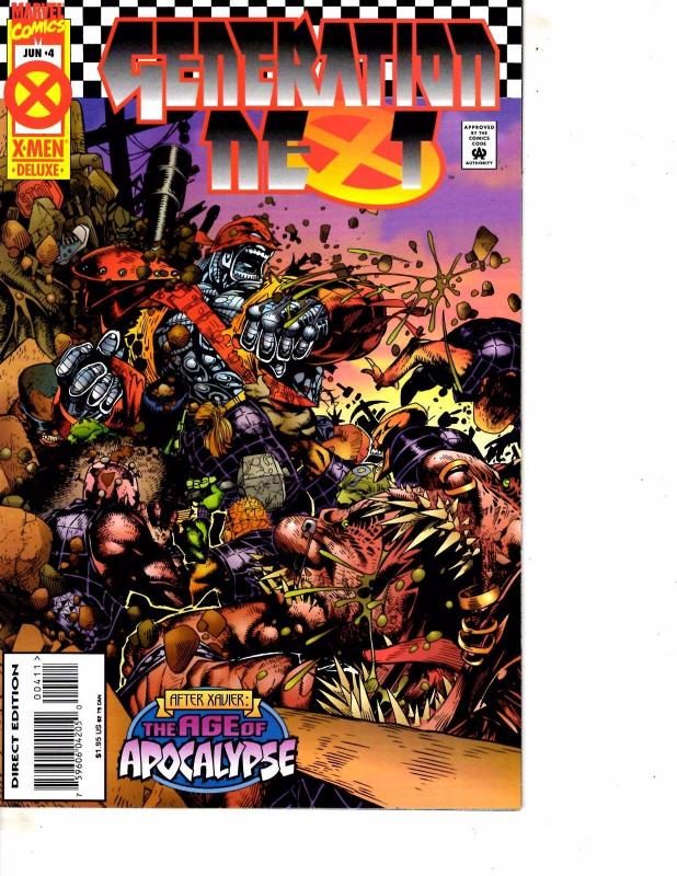 Lot Of 3 Generation Next Marvel Comic Books #1 2 4 Thor Iron Man DC5