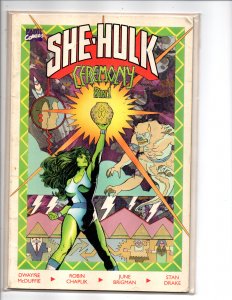 Marvel Comics Sensational She-Hulk In Ceremony #1 Dwayne McDuffie Story