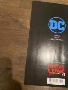 Justice League #1 sketch cover Jim lee