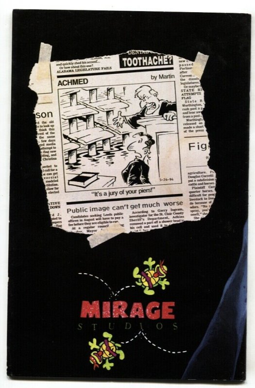 TEENAGE MUTANT NINJA TURTLES #16-1988-early issue VF/NM 