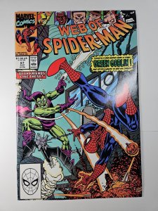 Web of Spider-Man #67 VF+ 1990 Marvel Comics C142A