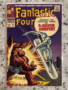 Fantastic Four # 55 VF- Marvel Comic Book Silver Surfer Thing Human Torch J980