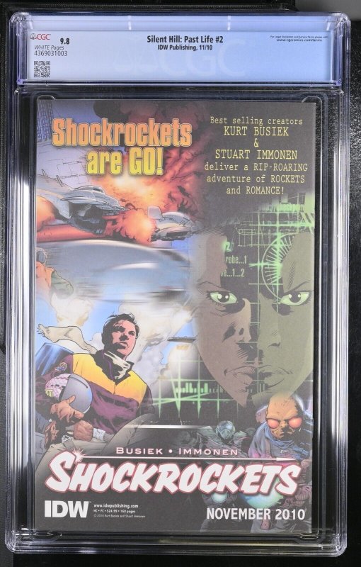 Silent Hill Past Life #2 CGC 9.8 Only 3 on CGC Census