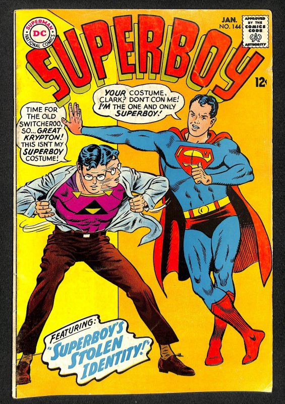 Superboy #144 (1968)