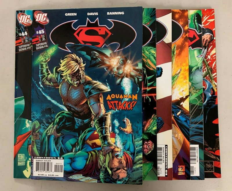 Superman/Batman The Search For Kryptonite #44-50 (DC 2003) Michael Green (8.5+) 