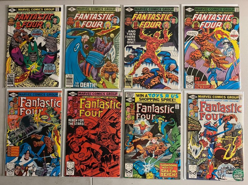 Fantastic Four lot #208-260 Marvel 1st Series (average 5.5) 33 diff (1979-'83)