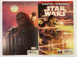 Star Wars #22 CVR A + 1:25 Rahzzah Variant Marvel Comics 2022 IN-HAND SHIPS NOW!