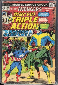 Marvel Triple Action #25 (1975) The Avengers