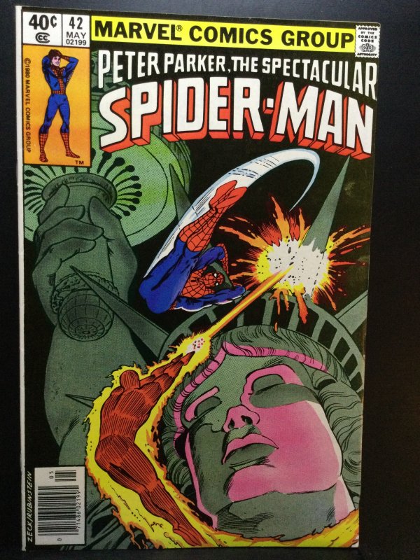 The Spectacular Spider-Man #42 Newsstand Edition (1980)