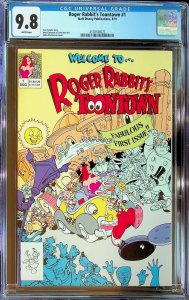 Roger Rabbit's Toontown #1 (1991) - CGC 9.8 - Cert#4518180022