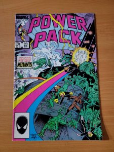 Power Pack #20 ~ DOLLAR BIN ~ 1986 Marvel Comics 
