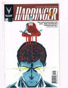 Harbinger # 18 VF 1st Print Valiant Comic Book Walsh Cover Art Dysart Kitson S64