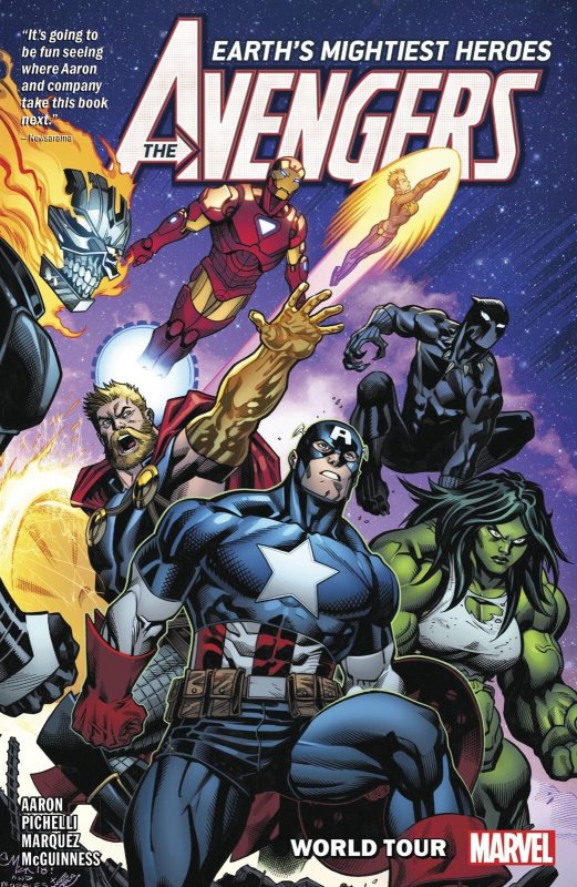 Avengers By Jason Aaron Vol 2 World Tour Marvel 2019 TP