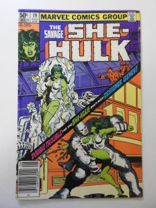 The Savage She-Hulk #19 (1981) VG Condition moisture stain