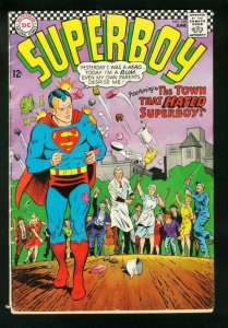 SUPERBOY #139 1967-DC SILVER AGE-PELTING COVER-G/VG