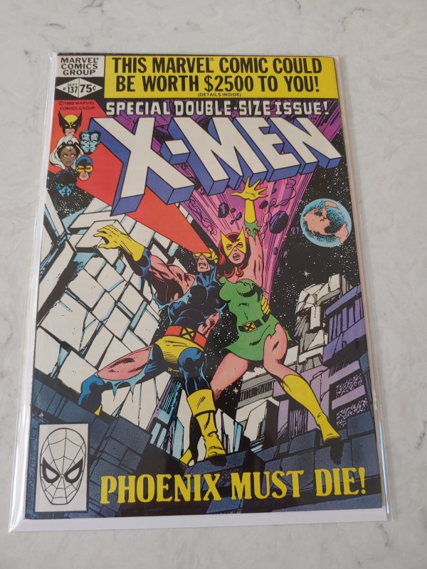 X-Men 137 (Marvel, Sept 1980) 1st Print, Death of Phoenix HIGH GRADE