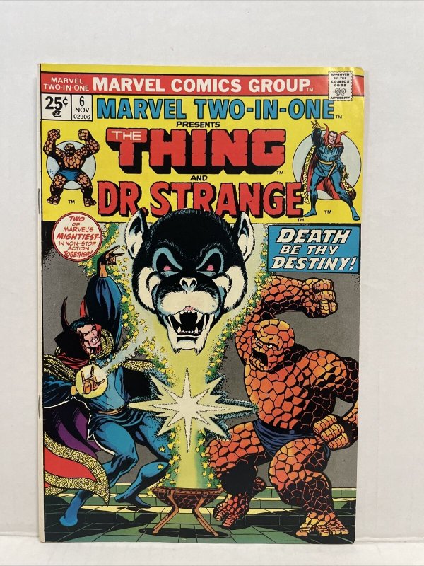 Marvel Two-in-One #6  - Thing And Dr. Strange