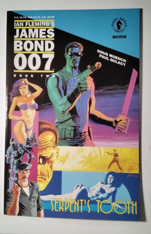 James Bond 007: Serpent's Tooth #2 (1992) Dark Horse Comic Book J756