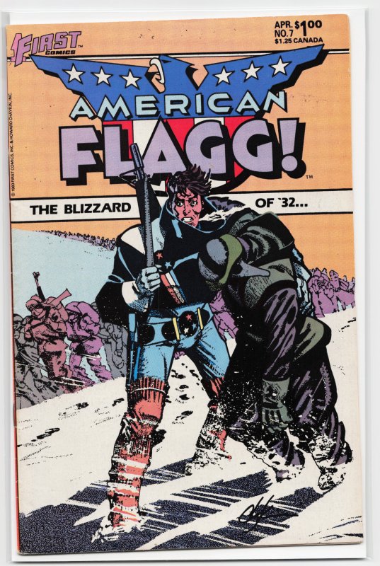 American Flagg! #7 (1984) American Flagg