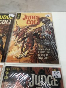 Judge Colt (1970) Set Issues # 1-4 Gold Key Comics • Bronze Age • Hangman Judge