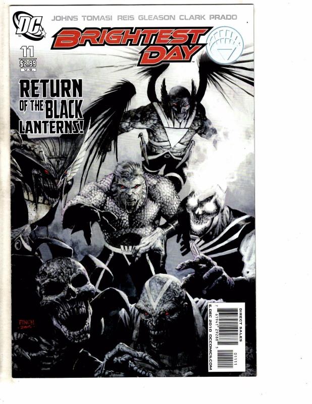 Lot Of 6 Brightest Day DC Comic Books # 6 7 8 9 10 11 Flash Batman Atom J220