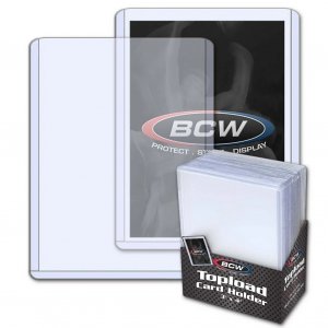 3x4 Topload Card Holder - Standard - 1 Pack of 25