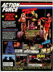 Action Force #17 1987-Marvel-Violent-British GI Joe-martial arts duel cover-VF