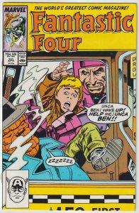 Fantastic Four #301 (Apr 1987, Marvel), VFN-NM (9.0), Wizard & Mad Thinker app.