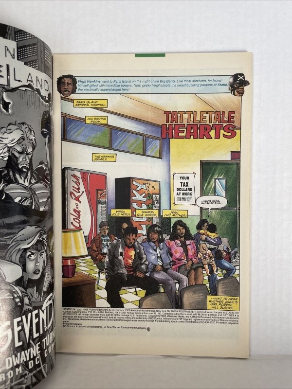 Static #24 DC Milestone Low Print Run