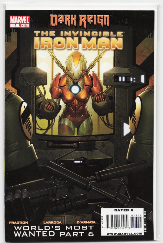 Invincible Iron Man #13 Direct Edition (2009) Iron Man