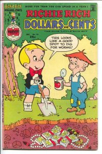 Richie Rich Dollars and Cents #70  1975 - Harvey  -VG - Comic Book