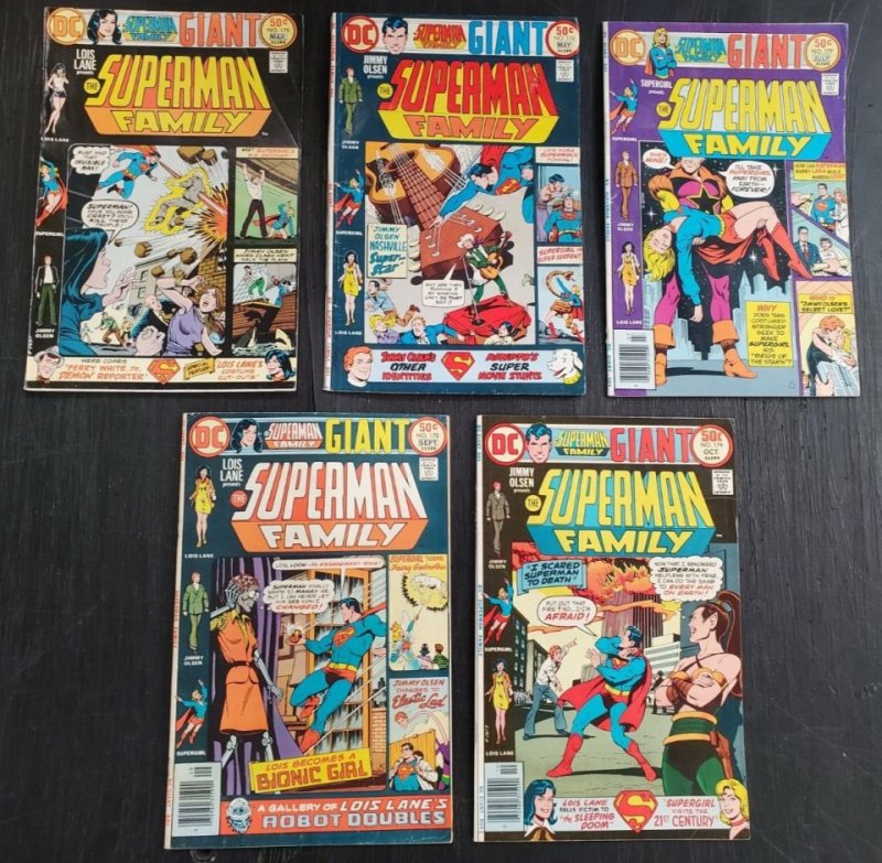 The Superman Family (1974) #'s 164-222 Complete Lot Supergirl Lois Lane