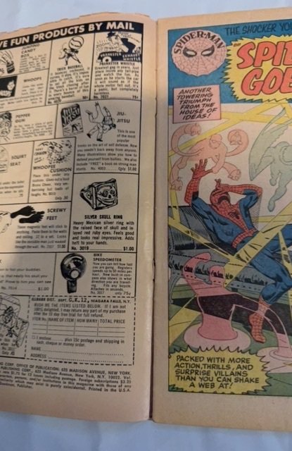 The Amazing Spider-Man #24 (1965)spidey goes mad cover/Edge wear tiny chips