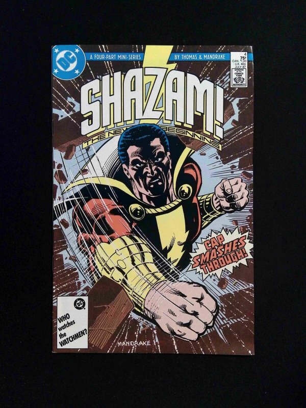 Shazam The  New Beginning #4  MARVEL Comics 1987 VF+
