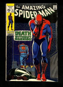 Amazing Spider-Man #75 Death of Silvermane!