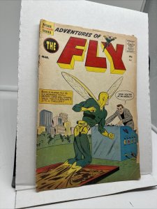 ADVENTURES OF THE FLY #5 Vintage Comic Book 1960 Radio Comics