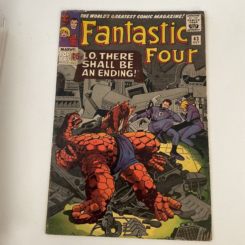 Fantastic Four 43 Very Good+ Vg+ 4.5 Marvel 1965
