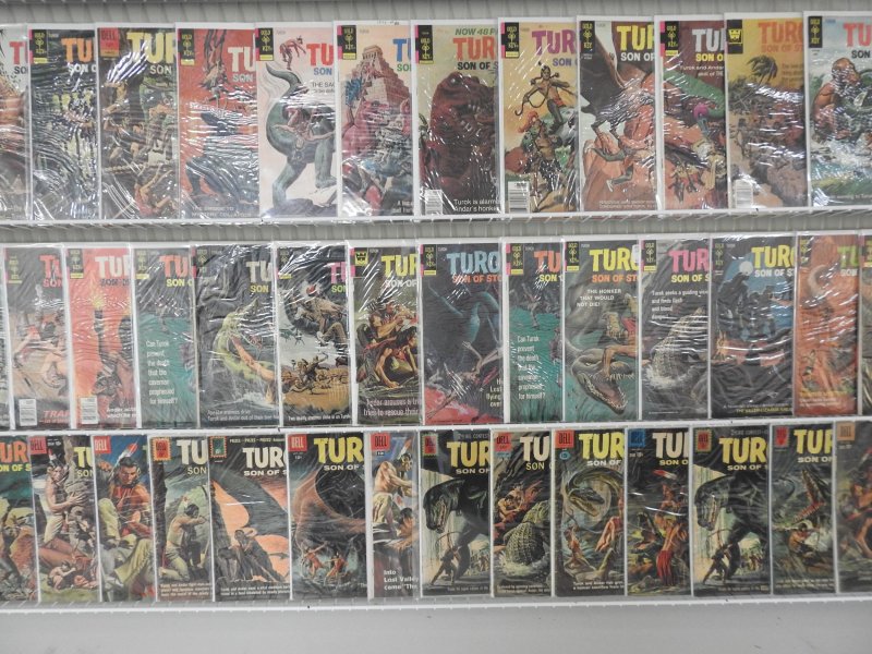 Huge Lot of 120 Comics W/ All Turok Son of Stone!!! Avg. FN