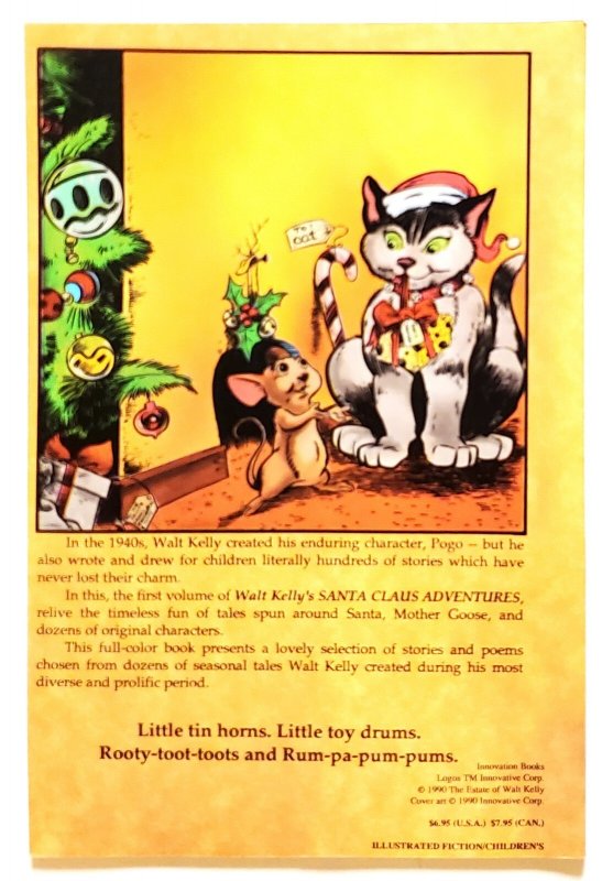 Santa Claus Adventures (Walt Kellys) #1 (Dec 1990, Innovation) 9.0 VF/NM