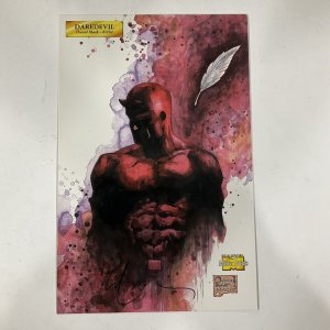 MARVEL MASTER PRINTS DAREDEVIL NY DAVID MACK SIGNED 2001