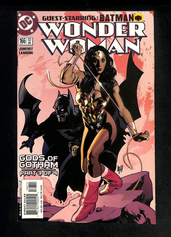 Wonder Woman (1987) #166 Adam Hughes Cover!