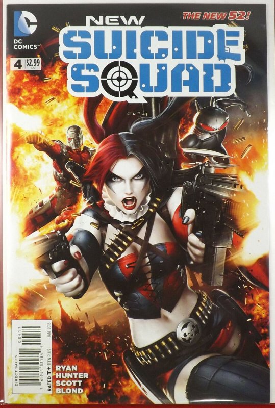 NEW SUICIDE SQUAD #1-7 Complete + Future's End 1 NM 2014 Harley Quinn Movie DC 