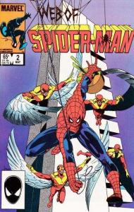 Web of Spider-Man (1985 series) #2, VF- (Stock photo)