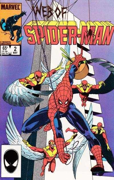 Web of Spider-Man (1985 series) #2, VF+ (Stock photo)