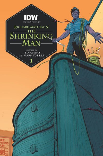 Shrinking Man, The #1B VF/NM ; IDW | Larry's/Jetpack variant