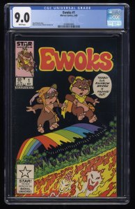 Ewoks #1 CGC VF/NM 9.0 White Pages